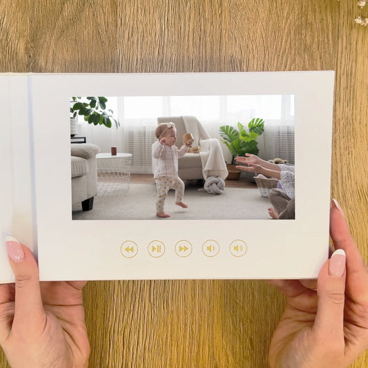 Cherish Your Baby’s Precious Moments with a Personalised Photo & Video Album